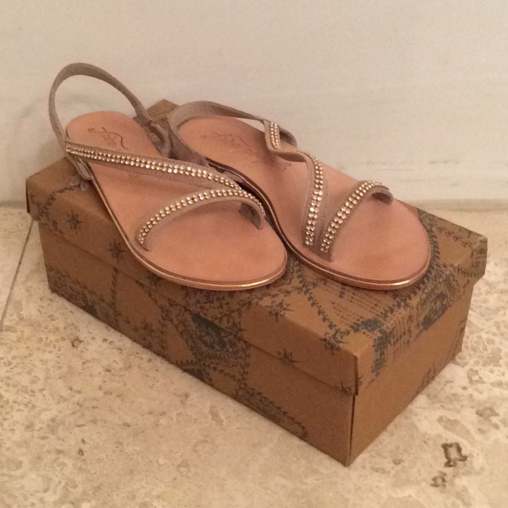 Free People Crystal Cape Sandal NWT